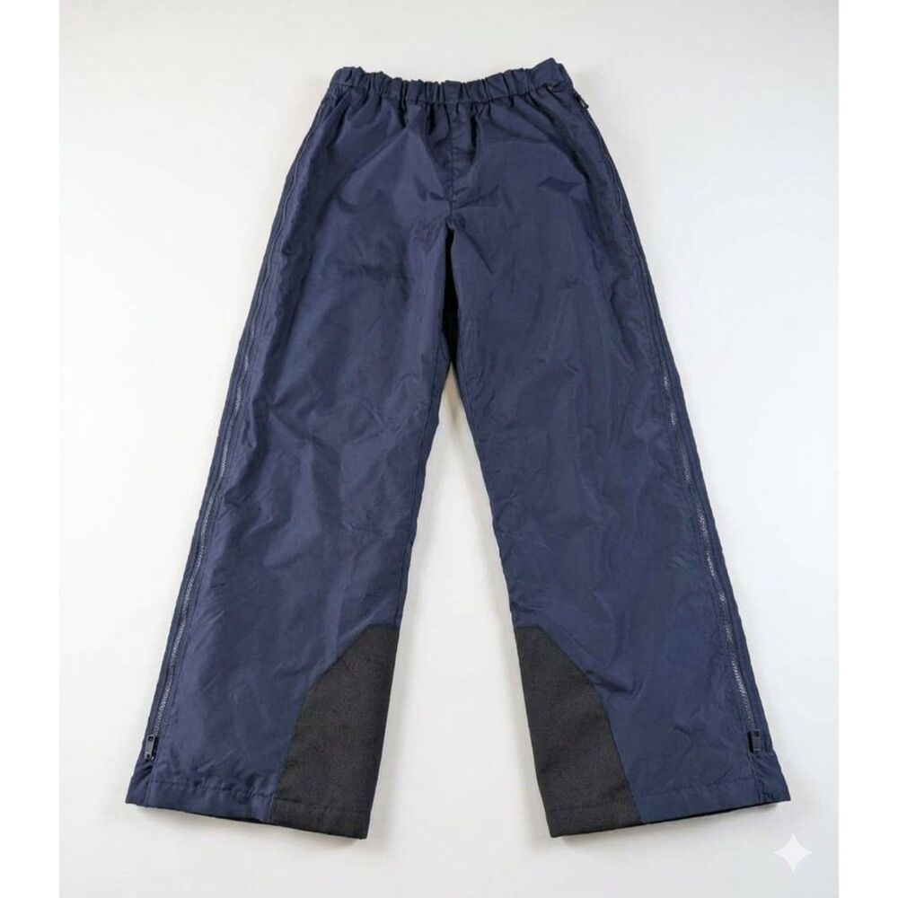 Columbia Snow Pants Mens M Blue Vintage 90s Water Resistant Lined Ski Snowboard